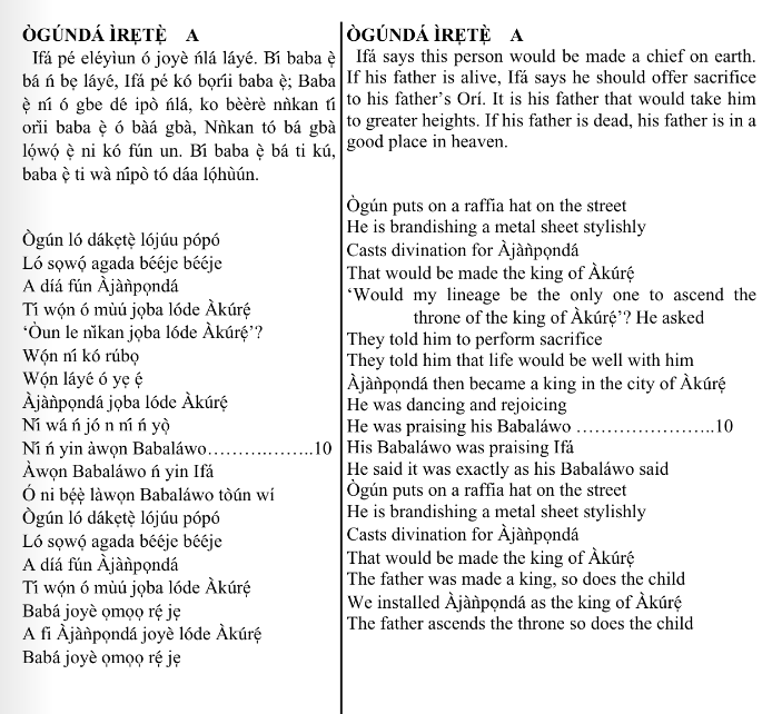 ©kominifa.com | Extract of "Ifá a complete divination"