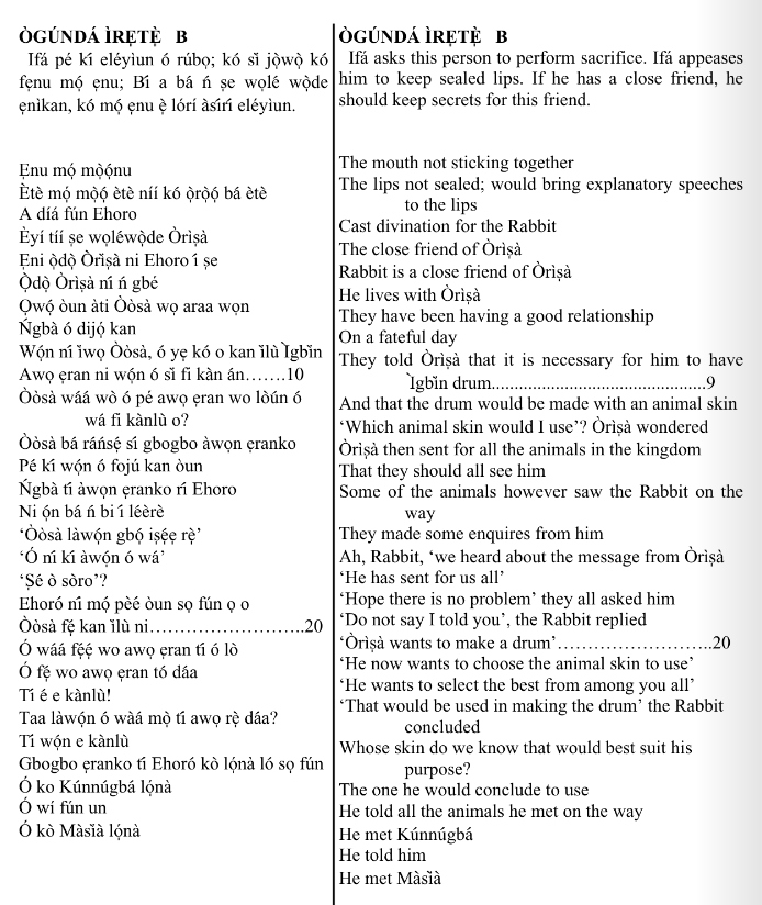 ©kominifa.com | Extract of "Ifá a complete divination"