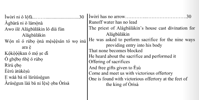 ©kominifa.com | Extract of "Ifá a complete divination"