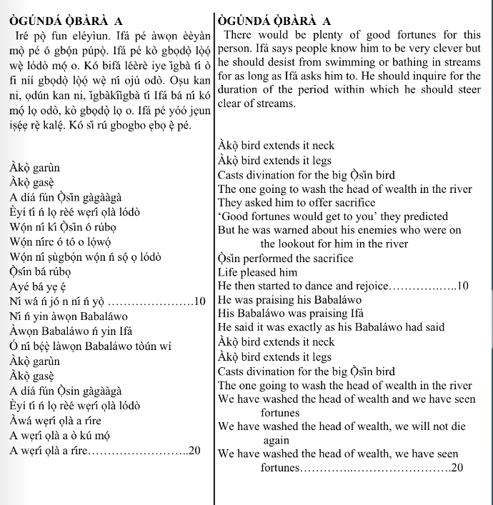 ©kominifa.com | Extract of "Ifá a complete divination"