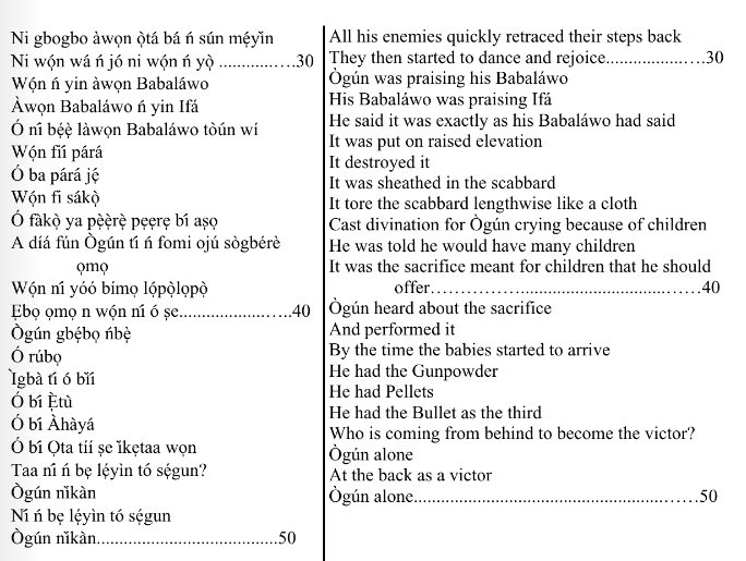 ©kominifa.com | Extract of "Ifá a complete divination"