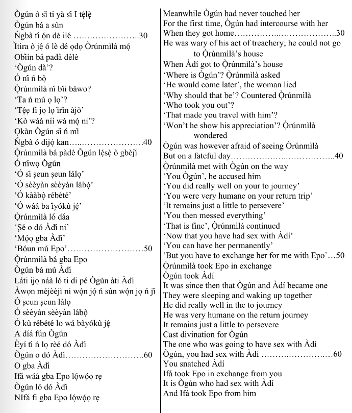 ©kominifa.com | Extract of "Ifá a complete divination"