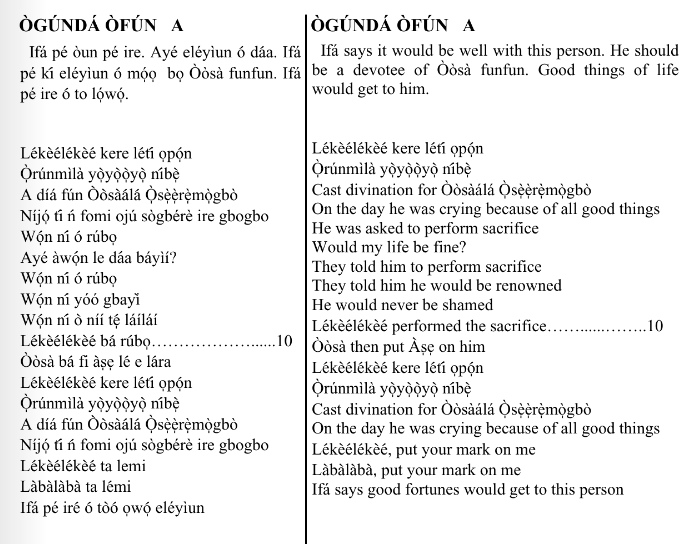 ©kominifa.com | Extract of "Ifá a complete divination"