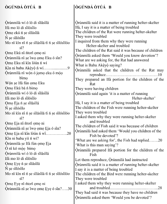 ©kominifa.com | Extract of "Ifá a complete divination"