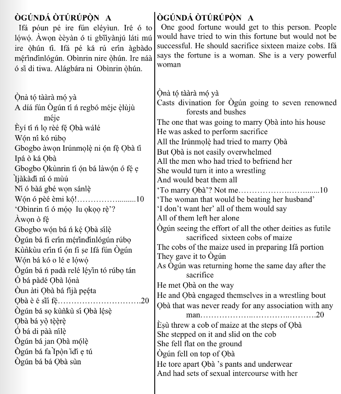 ©kominifa.com | Extract of "Ifá a complete divination"