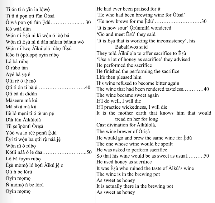 ©kominifa.com | Extract of "Ifá a complete divination"