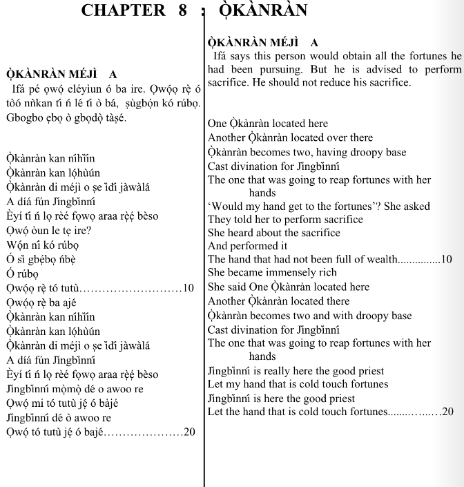 ©kominifa.com | Extract of "Ifá a complete divination"