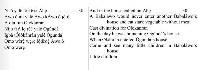 ©kominifa.com | Extract of "Ifá a complete divination"