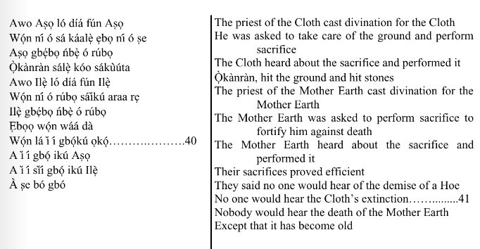 ©kominifa.com | Extract of "Ifá a complete divination"