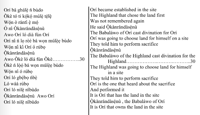 ©kominifa.com | Extract of "Ifá a complete divination"