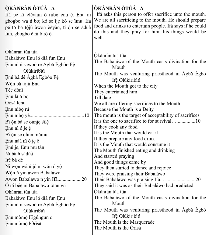 ©kominifa.com | Extract of "Ifá a complete divination"