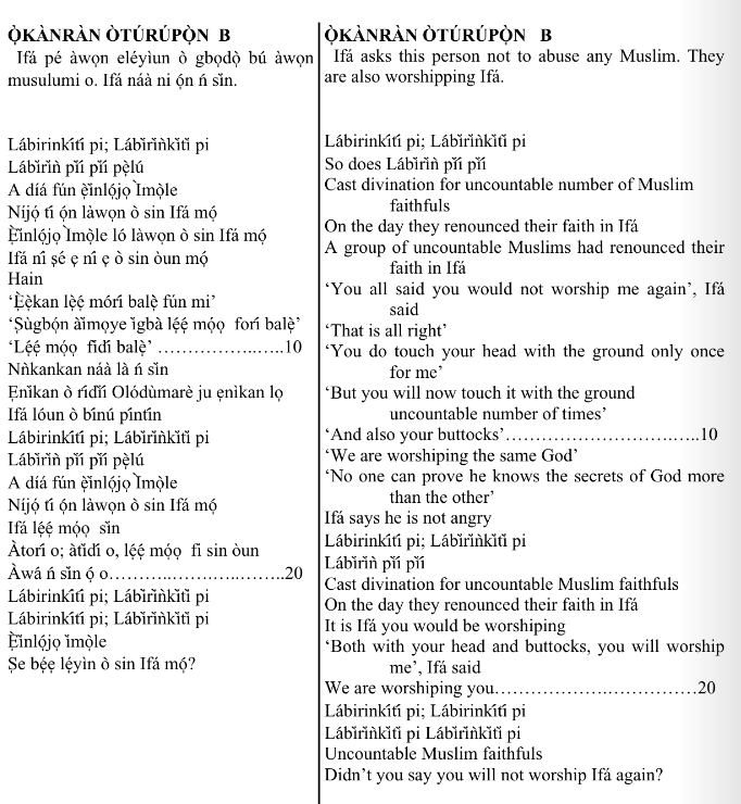 ©kominifa.com | Extract of "Ifá a complete divination"