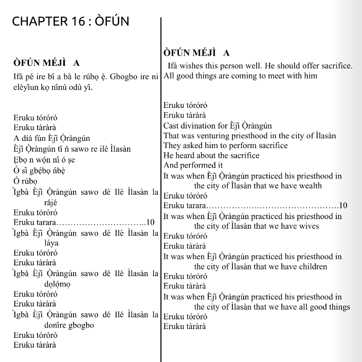 ©kominifa.com | Extract of "Ifá a complete divination"