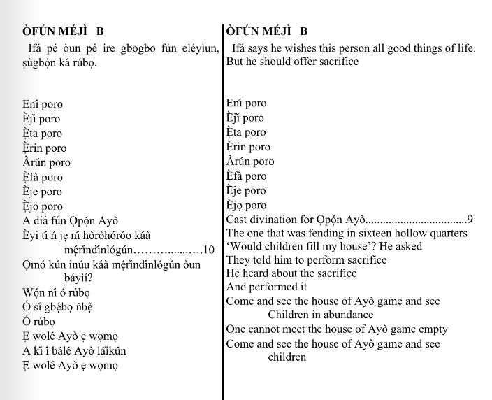 ©kominifa.com | Extract of "Ifá a complete divination"