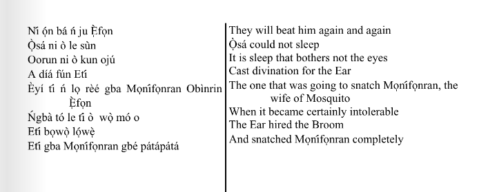 ©kominifa.com | Extract of "Ifá a complete divination"