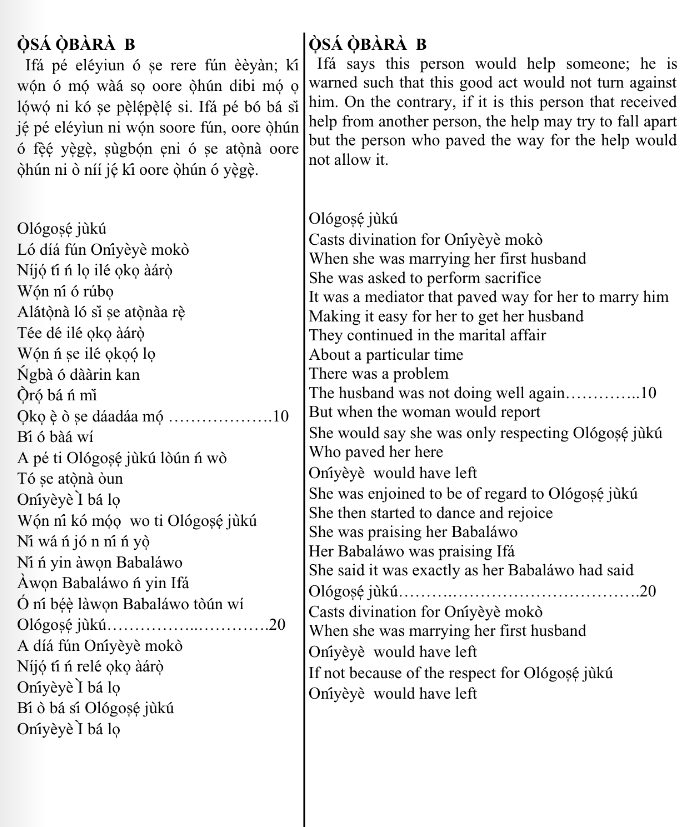 ©kominifa.com | Extract of "Ifá a complete divination"