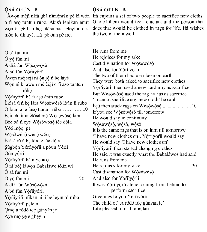 ©kominifa.com | Extract of "Ifá a complete divination"