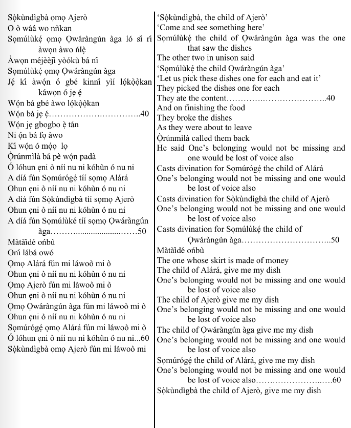 ©kominifa.com | Extract of "Ifá a complete divination"