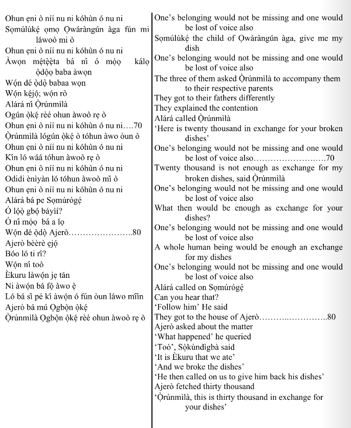 ©kominifa.com | Extract of "Ifá a complete divination"