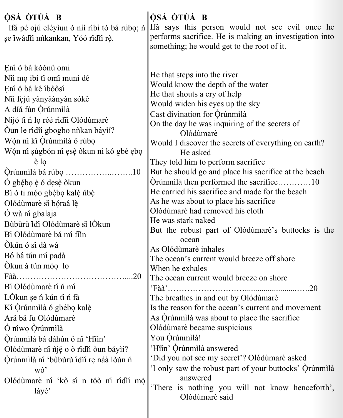 ©kominifa.com | Extract of "Ifá a complete divination"