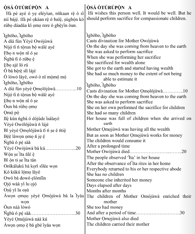 ©kominifa.com | Extract of "Ifá a complete divination"