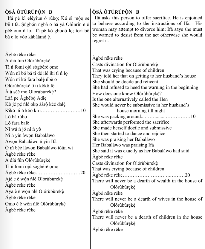 ©kominifa.com | Extract of "Ifá a complete divination"