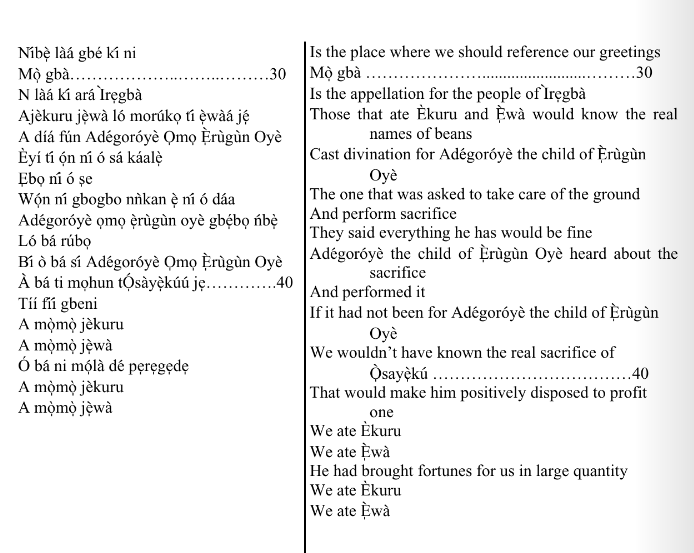 ©kominifa.com | Extract of "Ifá a complete divination"