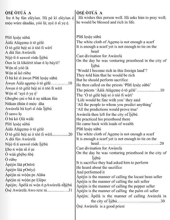 ©kominifa.com | Extract of "Ifá a complete divination"