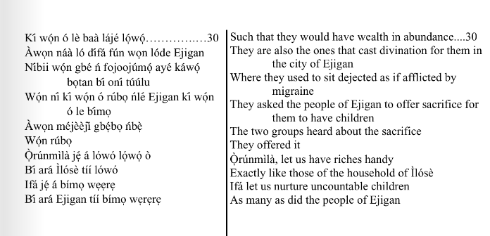 ©kominifa.com | Extract of "Ifá a complete divination"