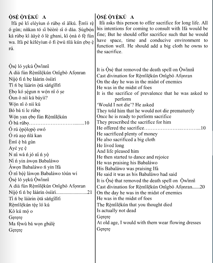 ©kominifa.com | Extract of "Ifá a complete divination"