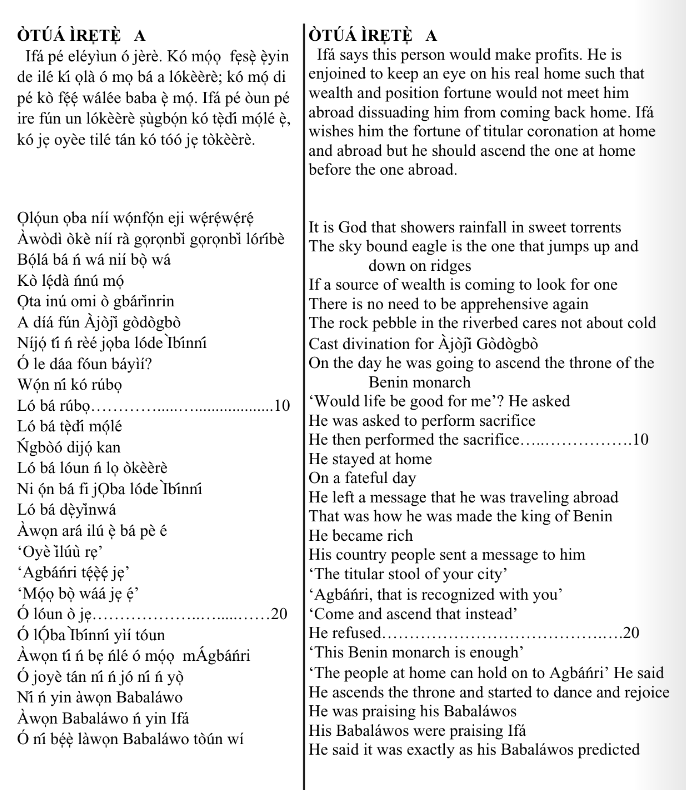 ©kominifa.com | Extract of "Ifá a complete divination"