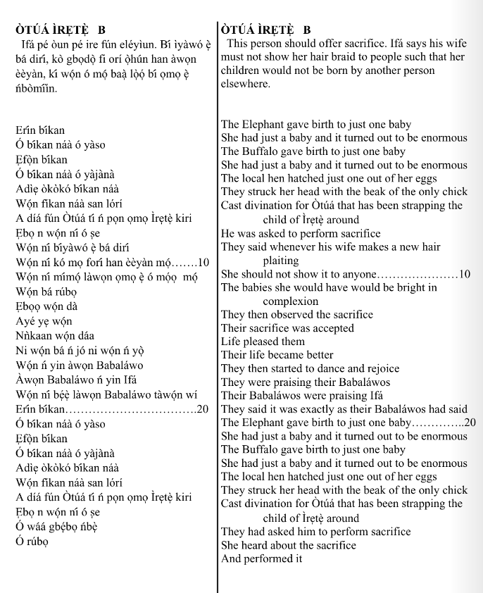 ©kominifa.com | Extract of "Ifá a complete divination"