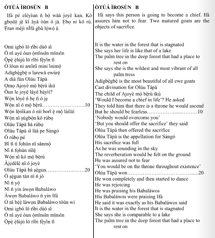 ©kominifa.com | Extract of "Ifá a complete divination"