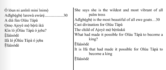 ©kominifa.com | Extract of "Ifá a complete divination"