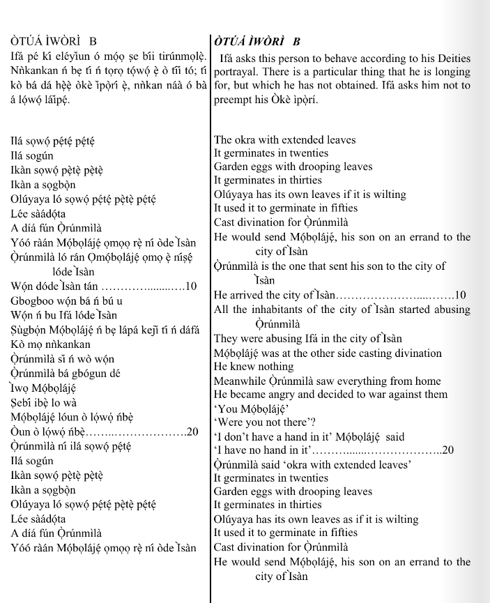 ©kominifa.com | Extract of "Ifá a complete divination"