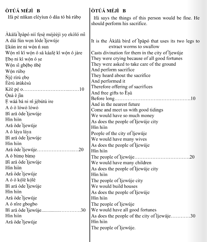 ©kominifa.com | Extract of "Ifá a complete divination"