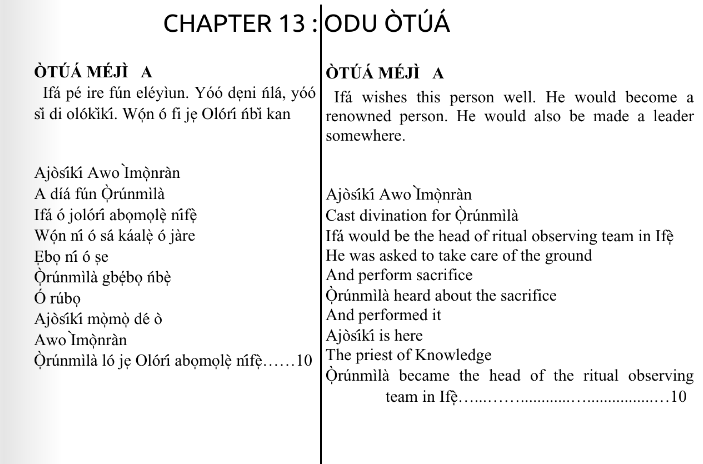 ©kominifa.com | Extract of "Ifá a complete divination"