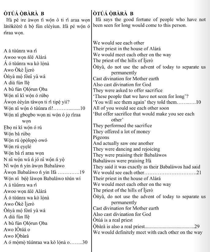 ©kominifa.com | Extract of "Ifá a complete divination"