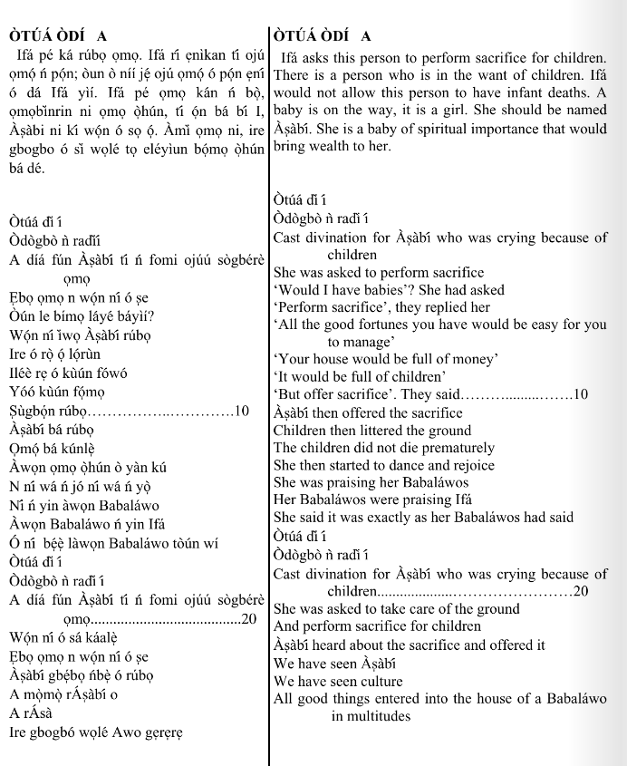 ©kominifa.com | Extract of "Ifá a complete divination"