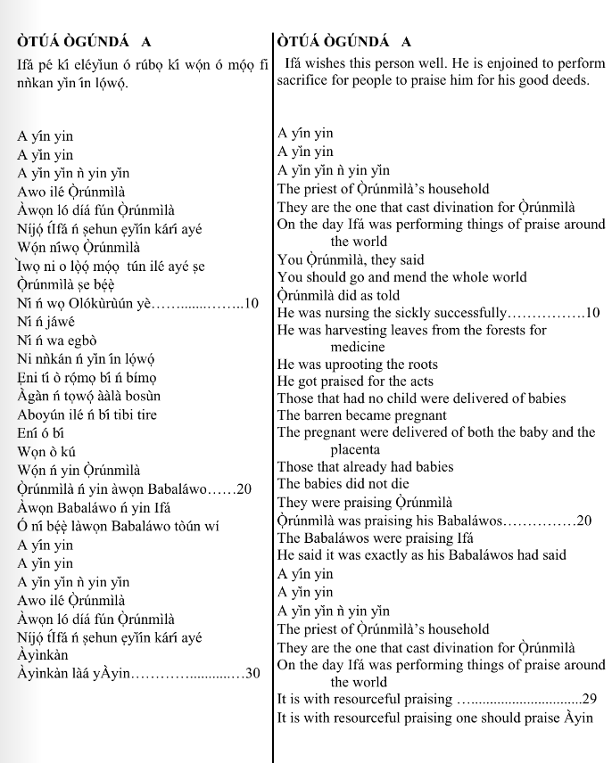 ©kominifa.com | Extract of "Ifá a complete divination"