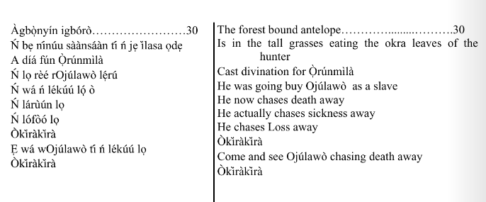 ©kominifa.com | Extract of "Ifá a complete divination"