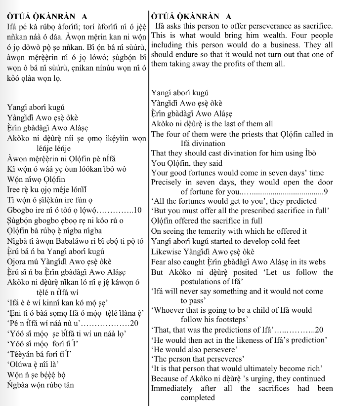 ©kominifa.com | Extract of "Ifá a complete divination"