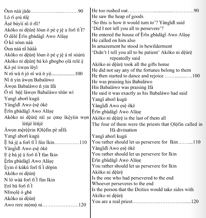 ©kominifa.com | Extract of "Ifá a complete divination"