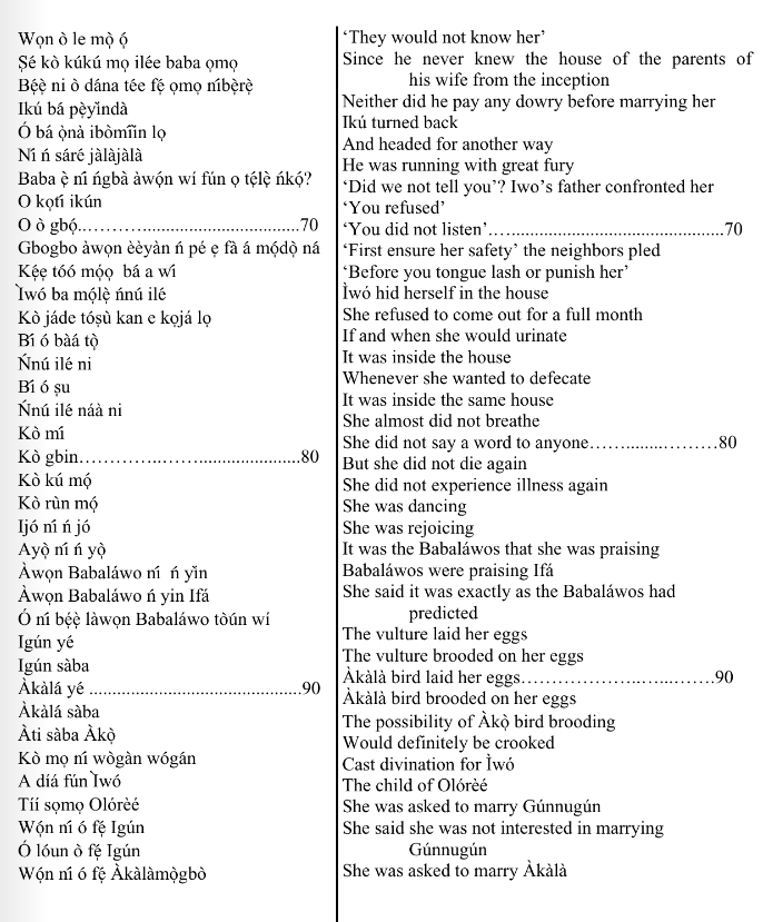 ©kominifa.com | Extract of "Ifá a complete divination"