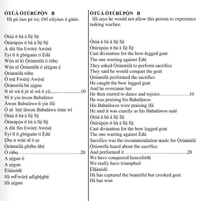 ©kominifa.com | Extract of "Ifá a complete divination"