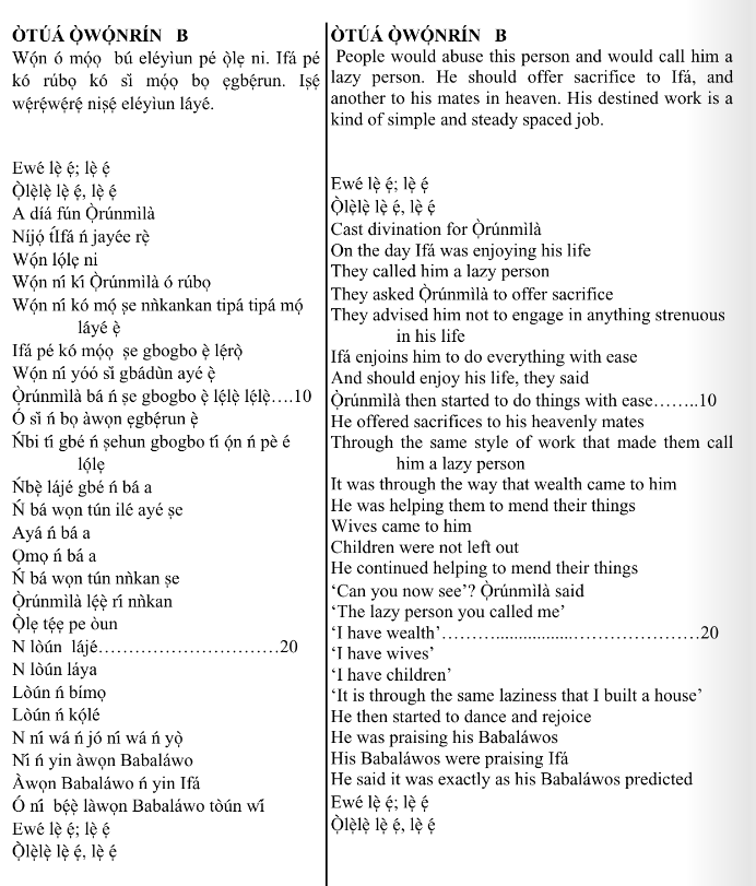 ©kominifa.com | Extract of "Ifá a complete divination"