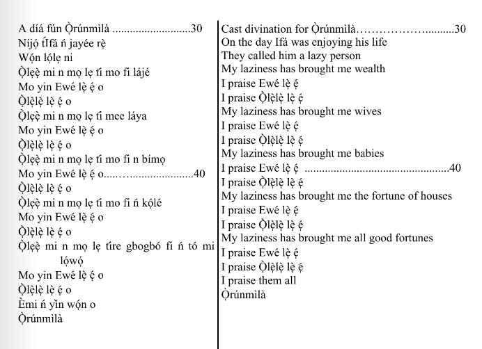 ©kominifa.com | Extract of "Ifá a complete divination"