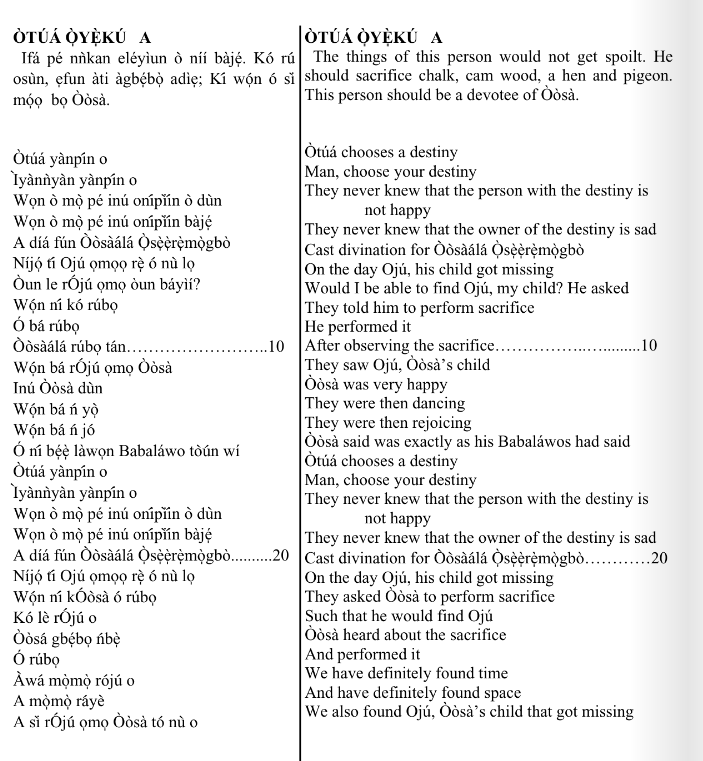 ©kominifa.com | Extract of "Ifá a complete divination"