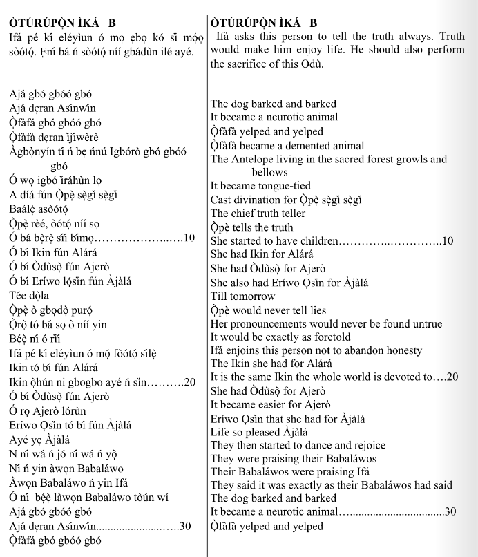 ©kominifa.com | Extract of "Ifá a complete divination"