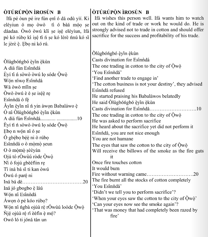 ©kominifa.com | Extract of "Ifá a complete divination"